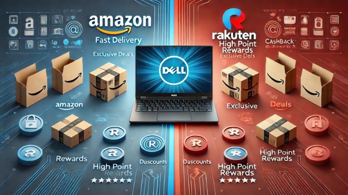 Dellの新品を買うならどこがお得？【Amazon vs 楽天】