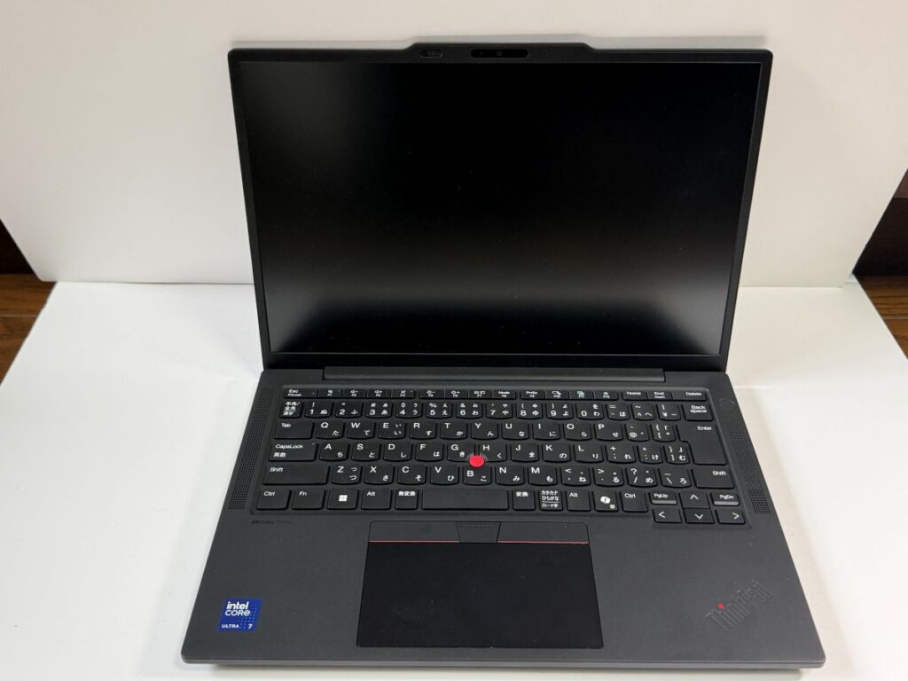 ThinkPad X13 Gen 6 開いた状態 全体
