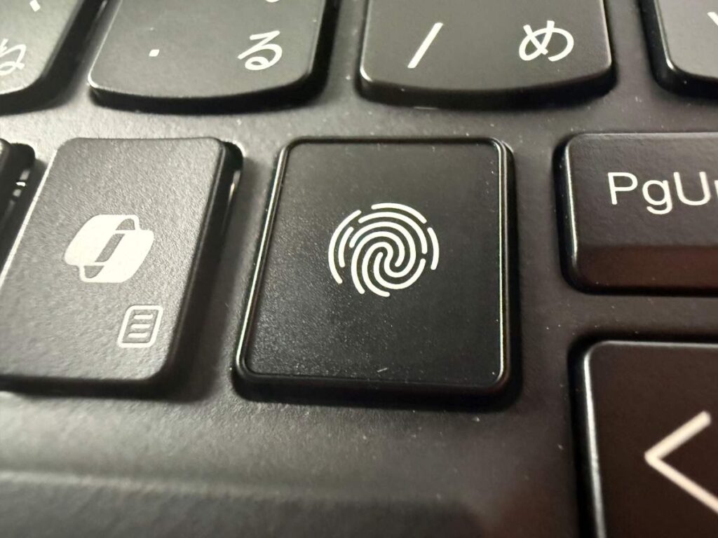 ThinkPad X1 Carbon Gen 13 Aura Edition 指紋認証キー