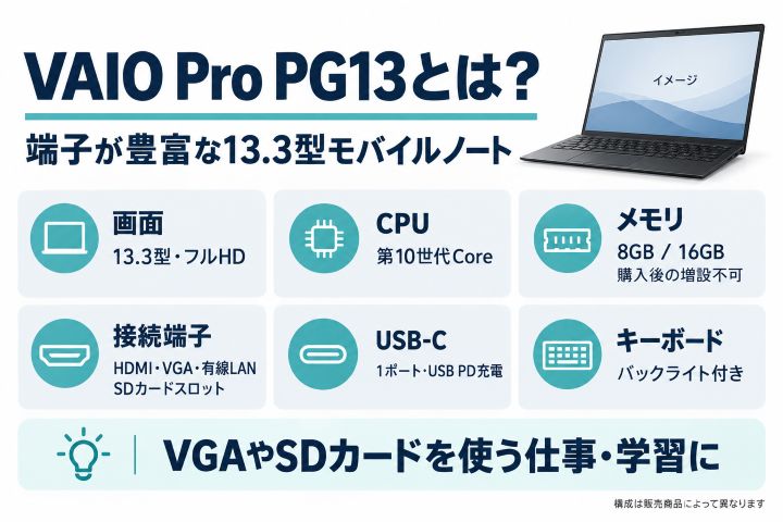 VAIO Pro PG13とは？